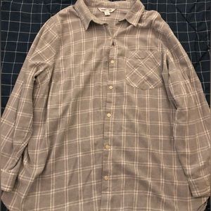 Plaid Flannel Shirt